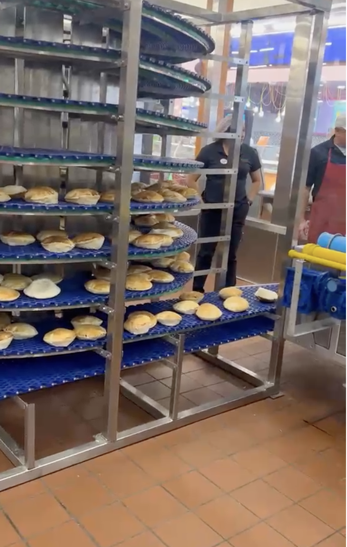 Arabic Pita Bread Production Line | Commercial Pita Bakery Equipment Canada & USA